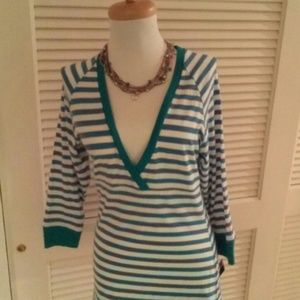 COPY - Eyeshadow v neck top size XL